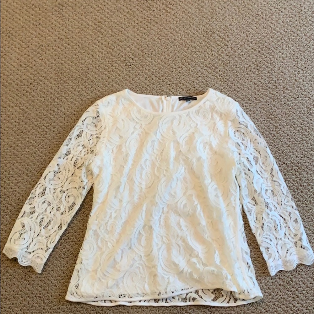Adrianna Papell white shirt
